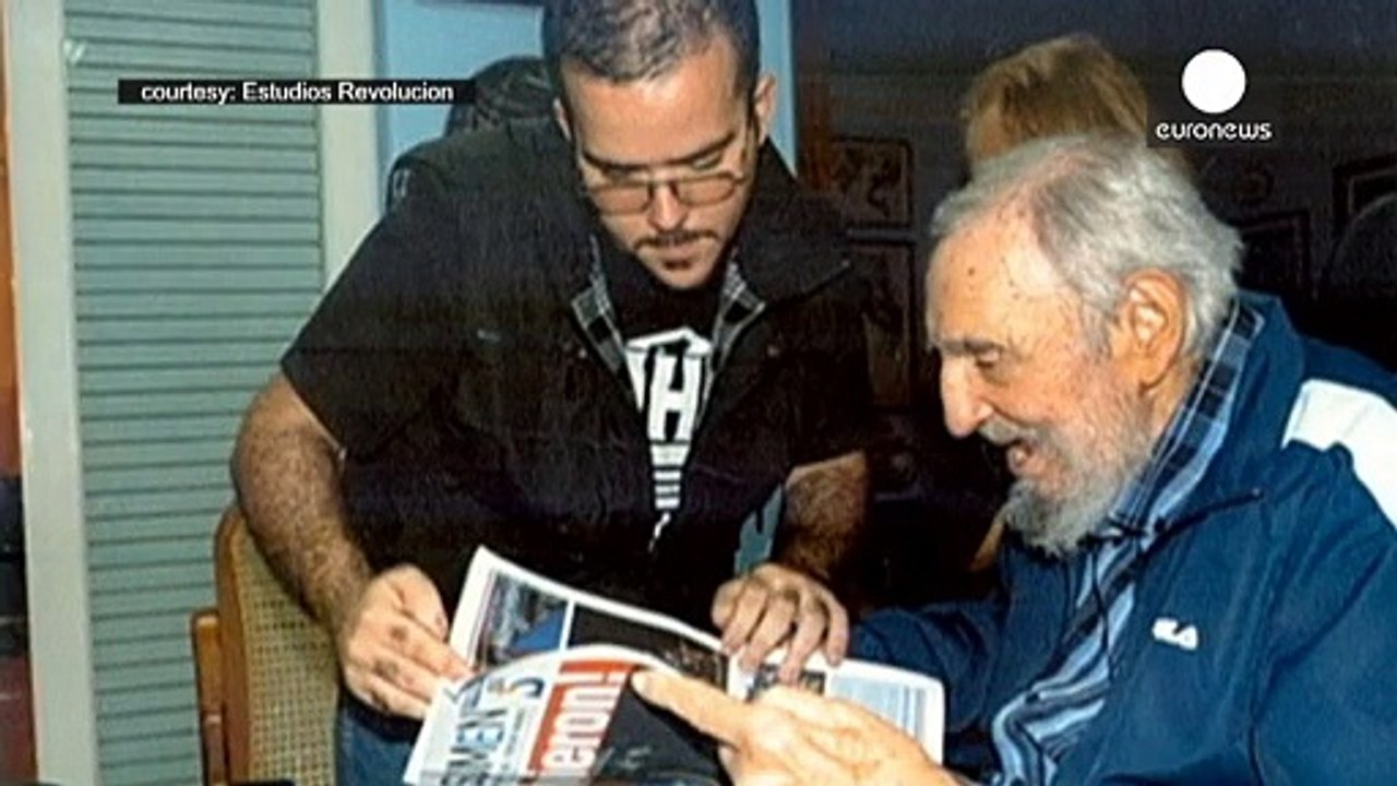 Neue Bilder von Fidel Castro: Mager aber fit