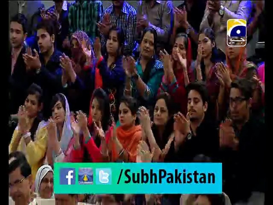 Subh e pakistan Ep# 54 morning show with Dr Aamir Liaquat 2-2-2015 Part 6 on Geo