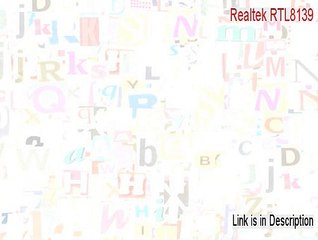 Realtek RTL8139/810x Family Fast Ethernet NIC Download Free [Legit Download]