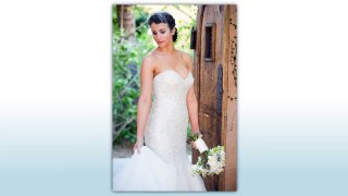 10 Gorgeous Sparkle, Sequin and Glittering Wedding Dresses - YouTube