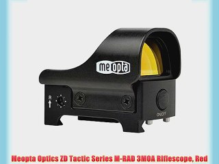 Meopta Optics ZD Tactic Series M-RAD 3MOA Riflescope Red