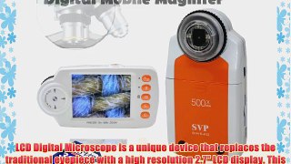SVP DM540(with 32GB) 2.7 LCD Digital Mobile Microscope/Maginifier with Build-in Camera