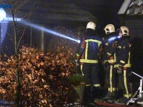 Veel schade bij woningbrand in Vlagtwedde - RTV Noord
