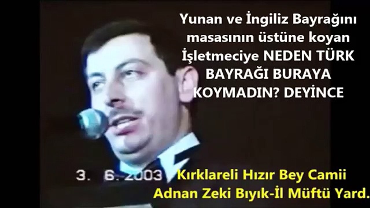 EFSANE MÜFTÜ BIYIK BAYRAĞIN KIYMETİNİ BİLİN
