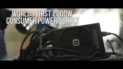 Скачать видео: Super Flower, alimentatore da 2000 watt senza compromessi