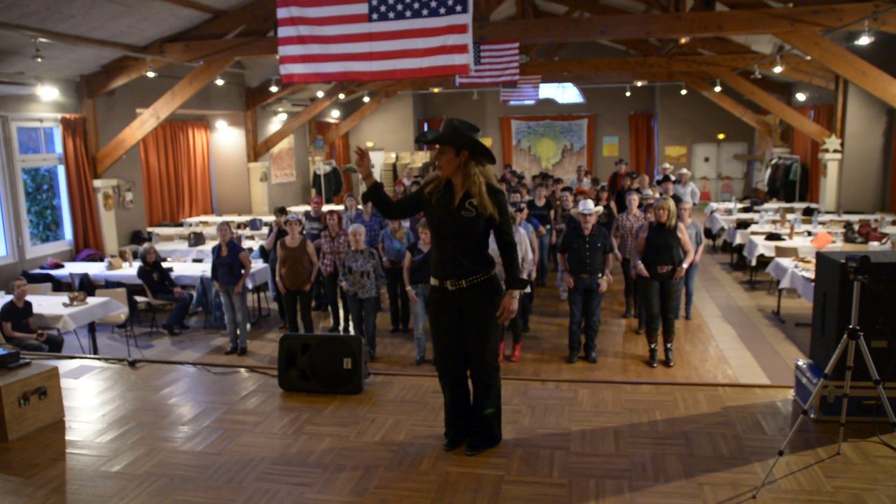 "ONE WAY TICKET" by Billy Currington avec Séverine Fillion au workshop des Country Road 52 du 31 janvier 2015