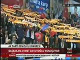 Başbakan Ahmet Davutoğlu, Ak Parti Denizli İl Kongresinde Konuşma Yapıyor