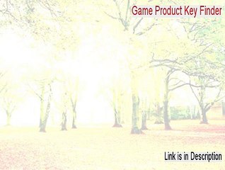 Game Product Key Finder Crack [Download Now]