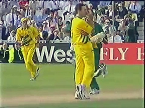 ICC World Cup 1999 - Semi Final Australia vs South Africa - Tie Match - Last Over Drama