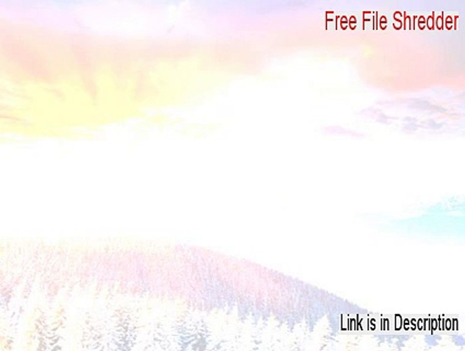 Free File Shredder Cracked (free file shredder mac)