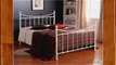 BRAND NEW 4ft 6 IVORY METAL DOUBLE SIZE BED FRAME BEDSTEAD