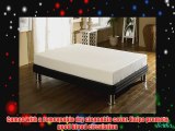 Happy Beds StressFree 9inch Memory Foam 10000 Orthopaedic Mattress with Removable zip cover