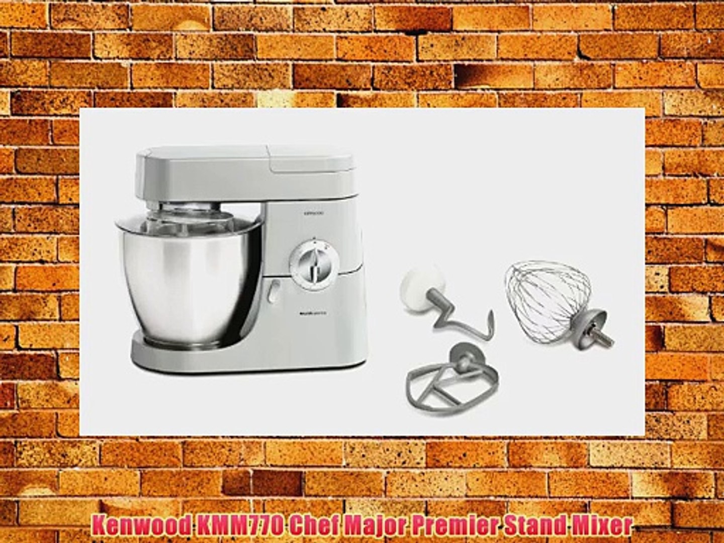 Kenwood KMM770 Chef Major Premier Stand Mixer - video Dailymotion