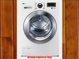LG RC8066AS2Z 8kg Freestanding Condenser Tumble Dryer With Steam - White