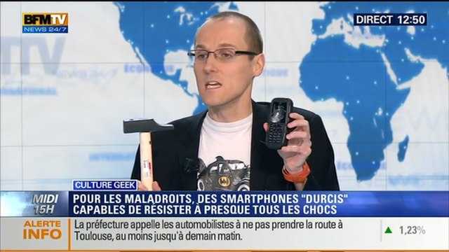 Culture Geek: Les smartphones “durcis”, la solution pour les maladroits – 03/02