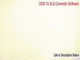 ODS To XLS Converter Software Key Gen [Download Now]