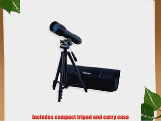 Nikon PROSTAFF 3 16-48x60 Spotting Scope w/FIELDSCOPE OUTFIT 6983