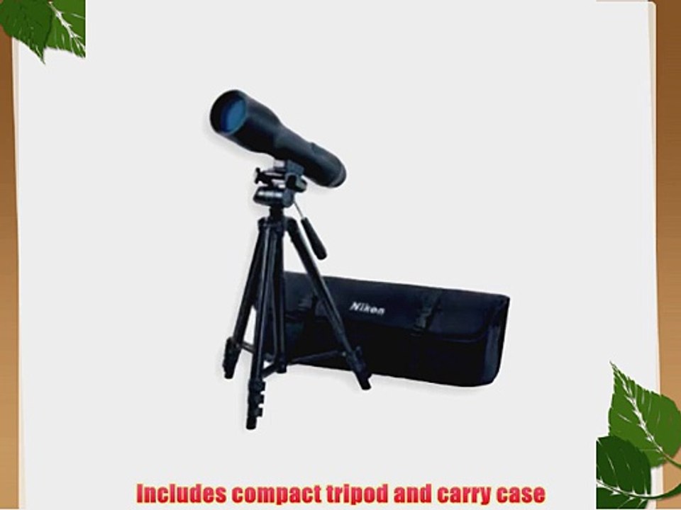 Nikon PROSTAFF 3 16-48x60 Spotting Scope w/FIELDSCOPE OUTFIT 6983