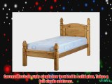 Corona 3ft Single Size Low Foot End Bed Frame
