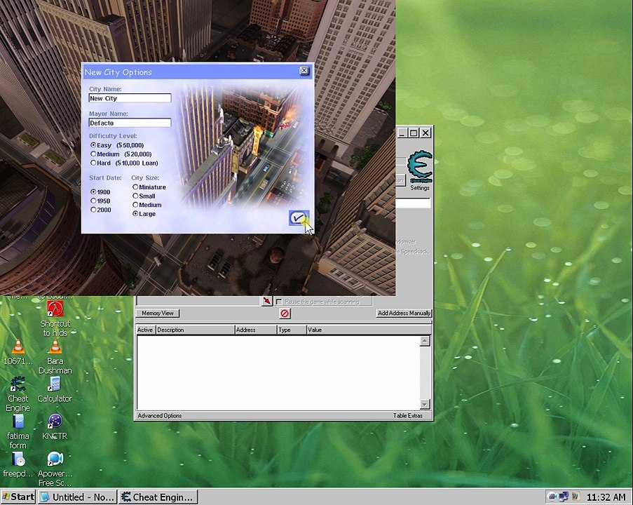 How to hack Sim City 3000 by Abdullah Shakir