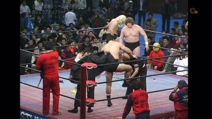 AJPW Classics Jumbo Tsuruta & Great Kabuki Vs. Michael Hayes & Terry Gordy (1/22/84) 1080p HD