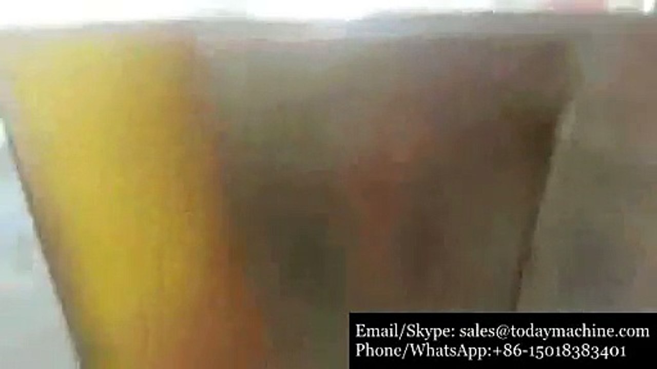 Petits sacs triangle machine à emballer de la poudre de granules