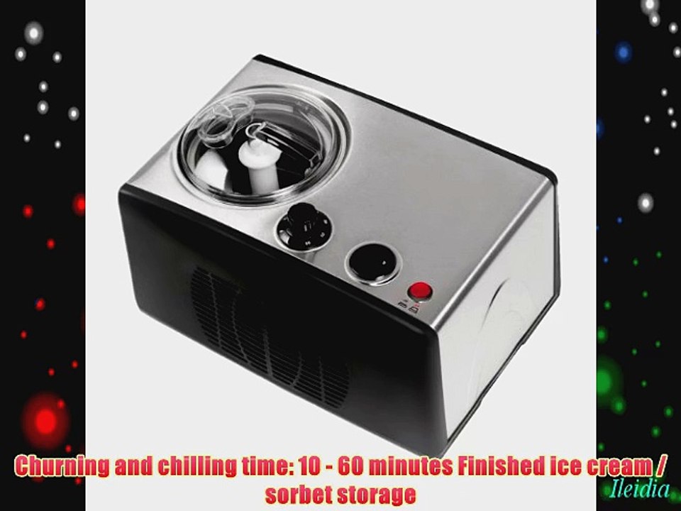 Baumatic GELATO1SS Stainless Steel Professional Ice Cream and Sorbet