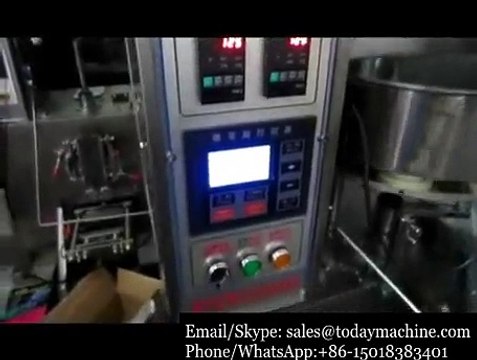 Assaisonnement la machine sac de poudre d'emballage, Bean ou aliments enfants Triangle Bag Machine de conditionnement