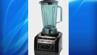 BERG 1500W 2HP COMMERCIAL BLENDER - Black (Makes Soup Smoothies Nut Butter Ice Cream)