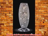 Kos Table Lamp 3 Light Polished Chrome/Crystal