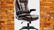 Executive Manager Recline PU leather Office Chair Desk Chair E11 brown