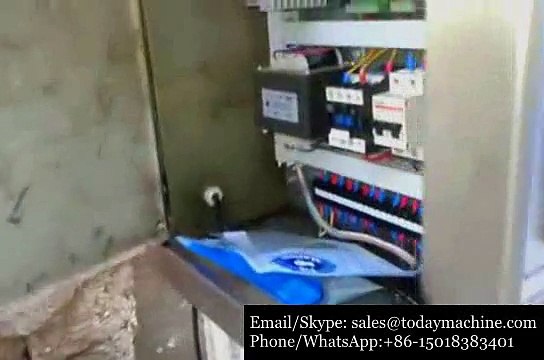 Auto lait en poudre Sac équipement d'emballage, machine d'emballage de sac automatique de la poudre de chili~1