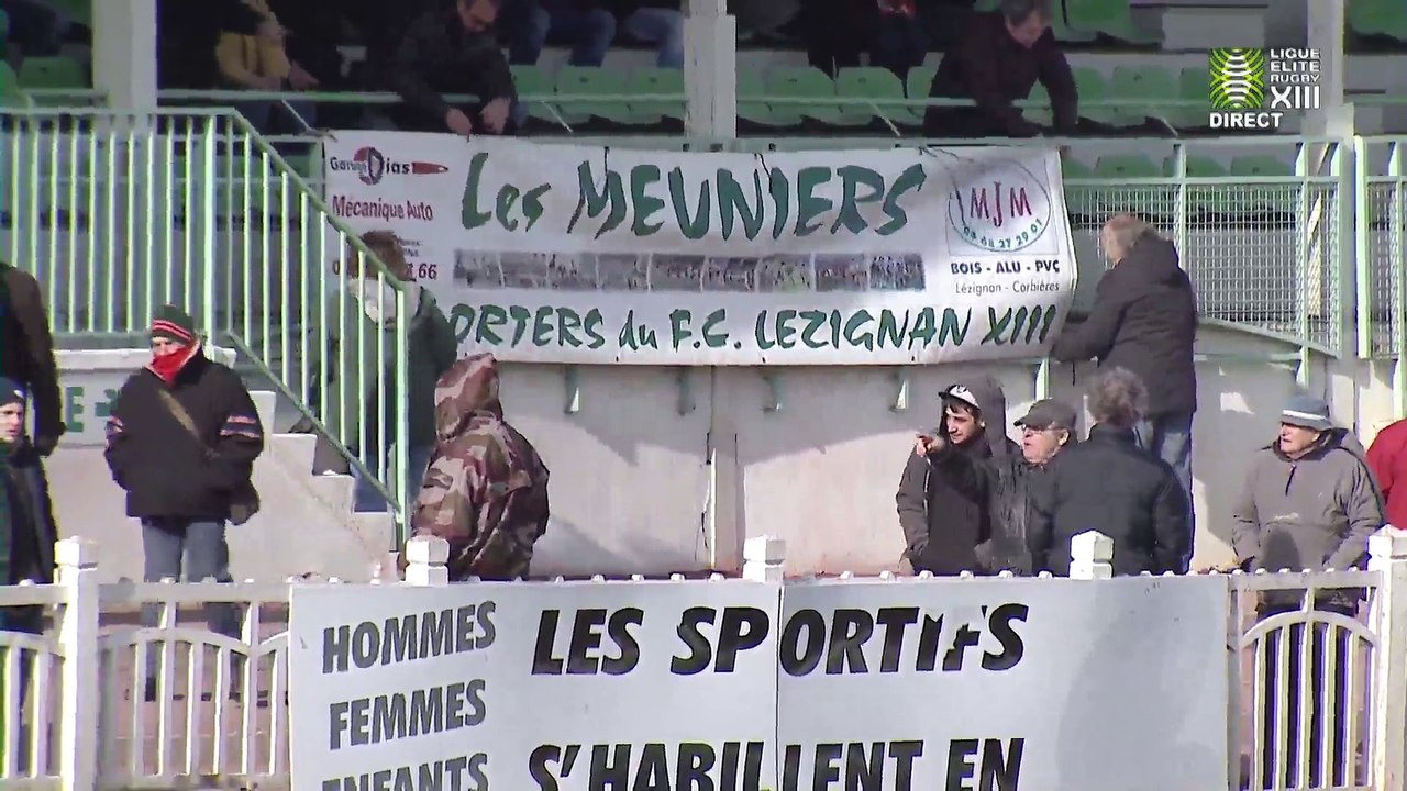 Lézignan XIII vs Carcassonne XIII - 8 février 2015