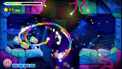 #11【転がるぽよ】タッチ！カービィ スーパーレインボーを実況プレイ