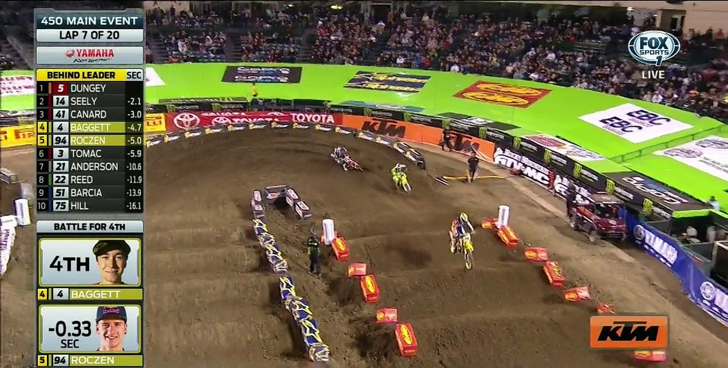 AMA Supercross 2015 - Rd5 Anaheim 3 Part 3