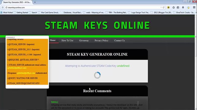 Telecharger Steam Key Générateur Gratuit 2015 | Call Of duty Ghost + 18 Games