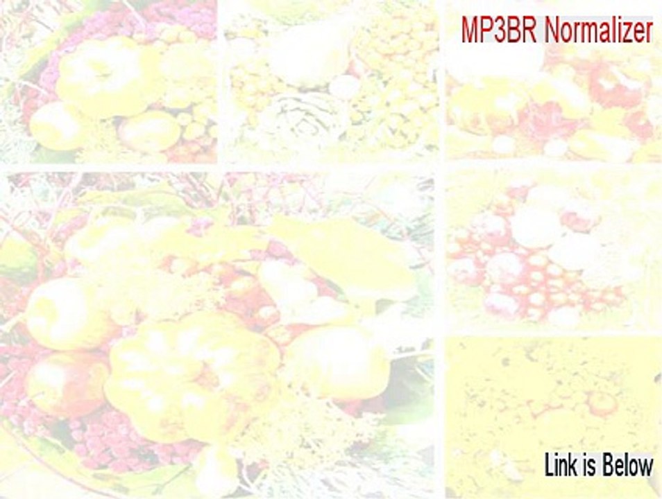 MP3BR Normalizer Free Download - Instant Download [2015]