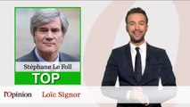 Le Top Flop : S. Le Foll gagne un bras de fer contre les USA  / Jean-François Copé mis en examen pour abus de confiance