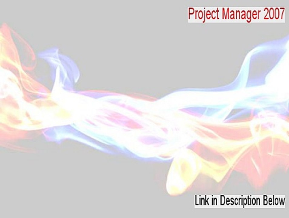 Project Manager 2007 Key Gen [project manager 2007 tutorial]