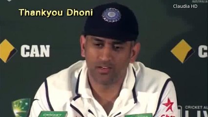 MS Dhoni Retirement (RAW VIDEO) Last Press Conference