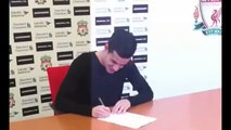 Phil Coutinho signs his new with Liverpool FC deal