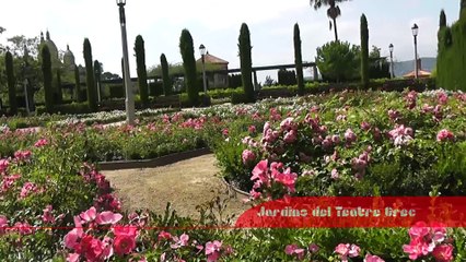 Barcelona, Catalonia, Spain. Greece theatre - Montjuic