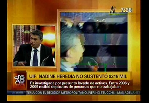 Nadine Heredia: en Gana Perú plantean presentar hábeas corpus a su favor