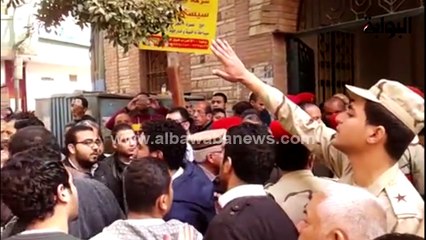 الآلاف من أهالي بنها يشيعون شهيد "العريش"