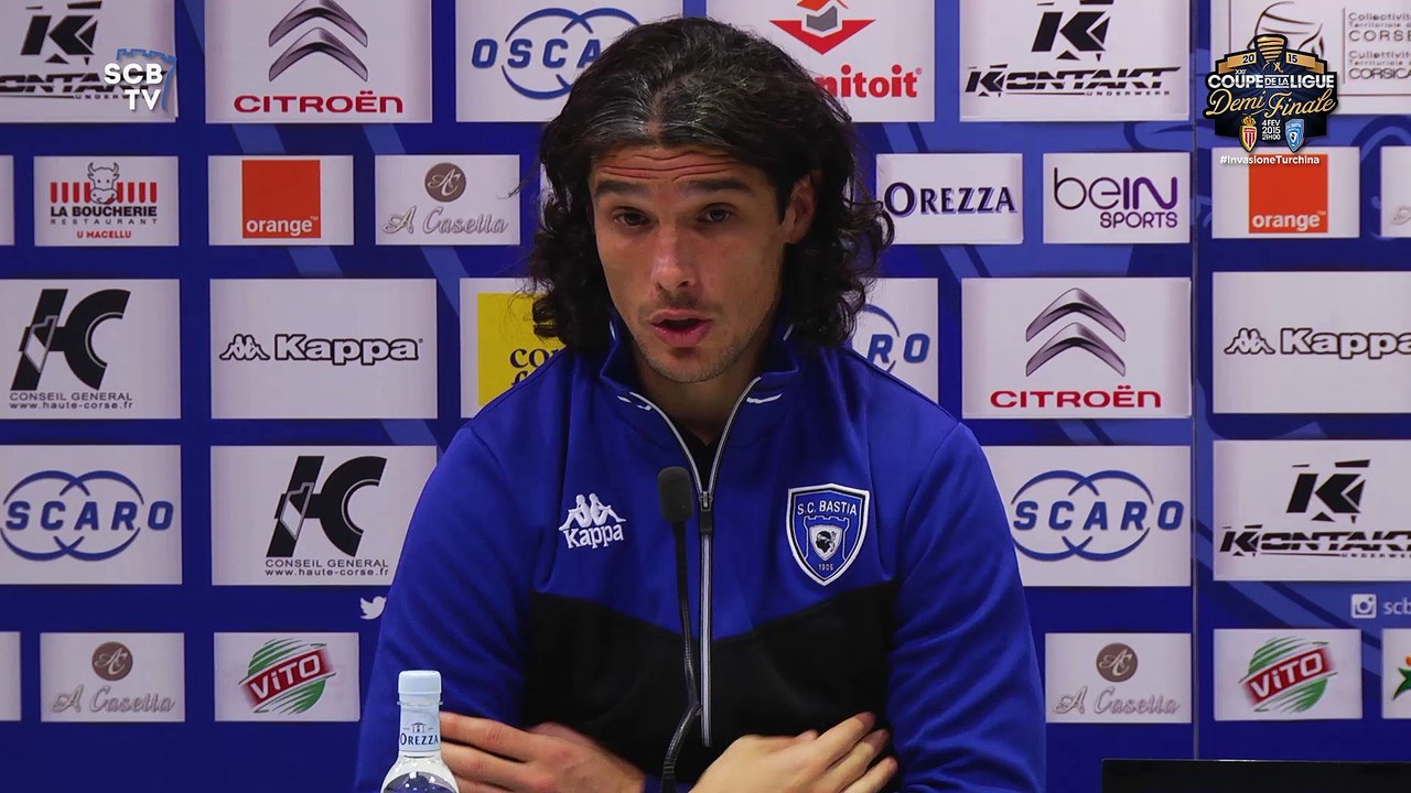 Monaco-Bastia : Conf. d'avant-match de F. Modesto