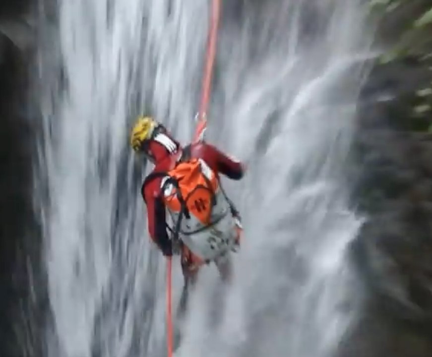 Adidas Canyoning Team Lehner wasserfall