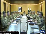 Dunya News - Operation Zarb-e-Azb giving satisfactory results: Corps Commanders
