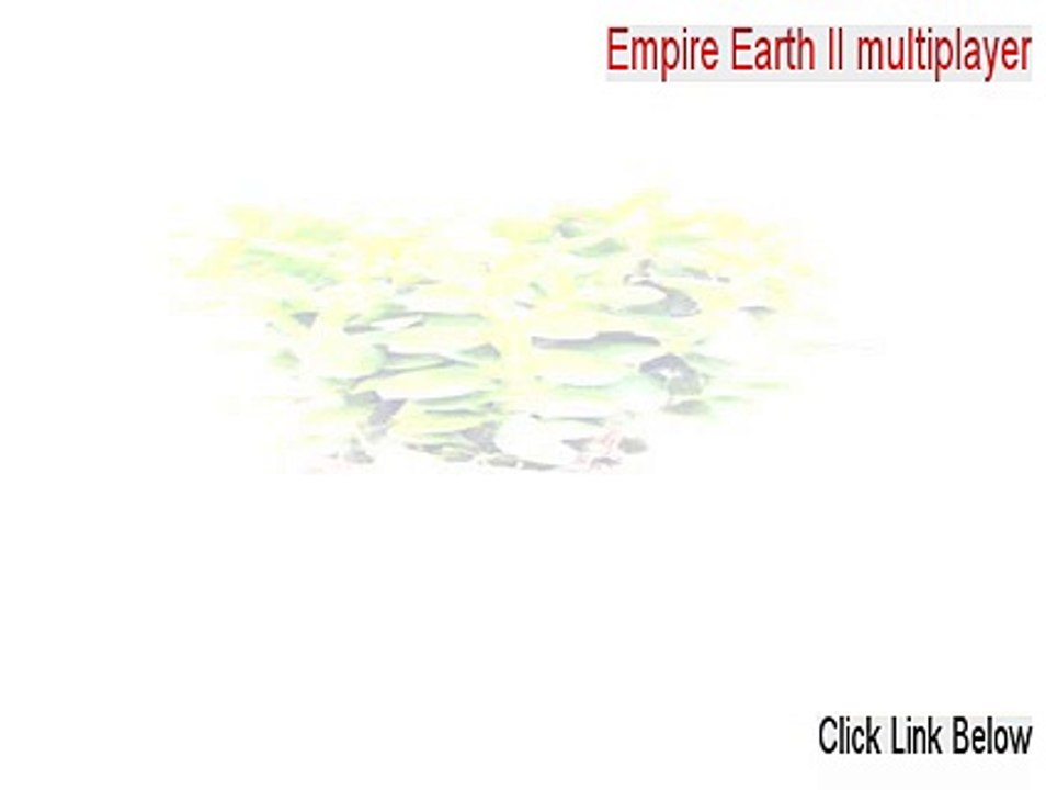 Empire Earth II multiplayer Download - Legit Download [2015]