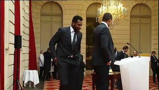 Hollande félicite les handballeurs français, devenus champions du monde