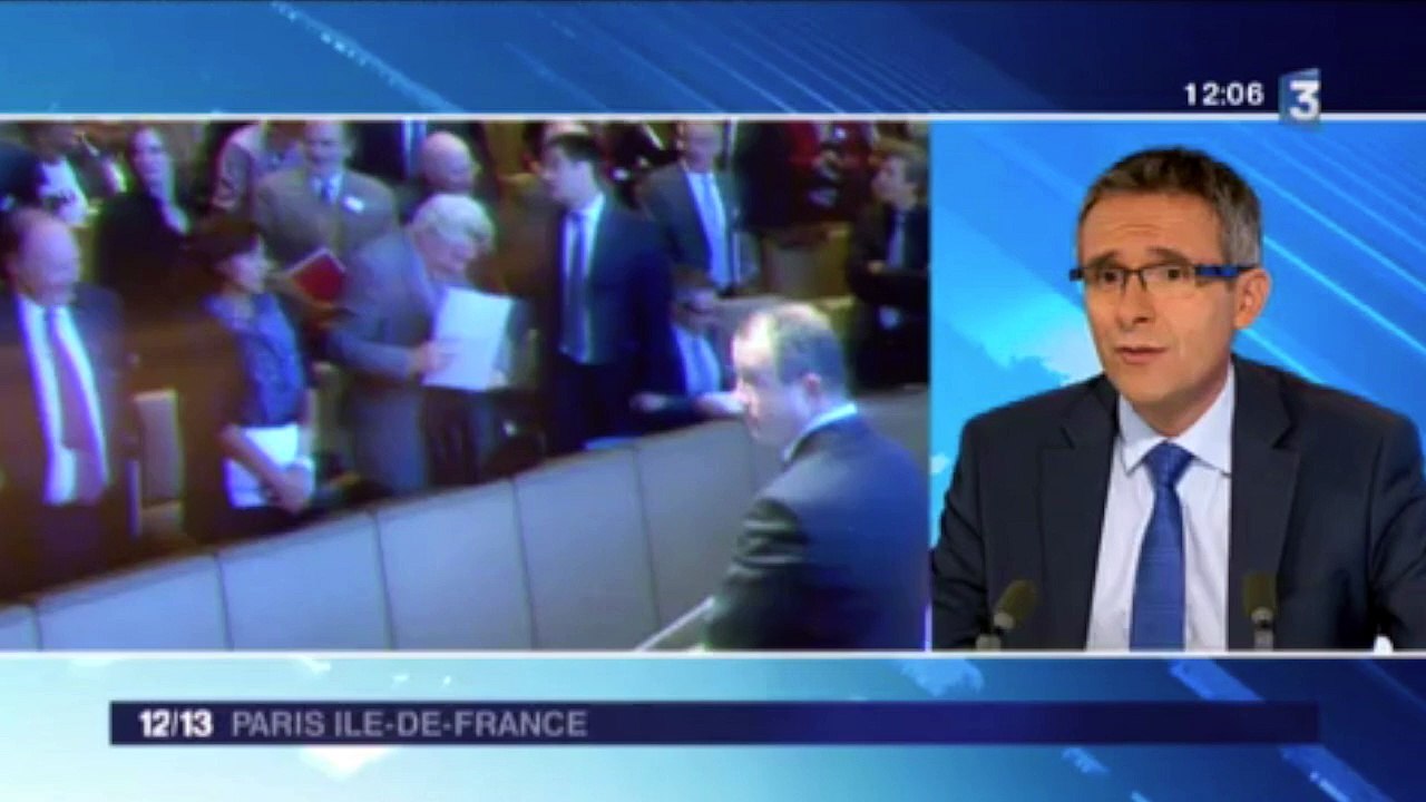 Stéphane Troussel sera candidat à sa propre succession - France 3 Paris IDF du 11 octobre 2014